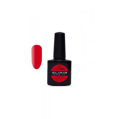 BOSTON UNI. RED SEMI GEL COLOR 8 ML ELIXIR Nº 843