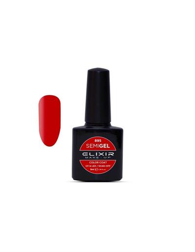 RED PASSION SEMI GEL COLOR 8 ML ELIXIR Nº 895