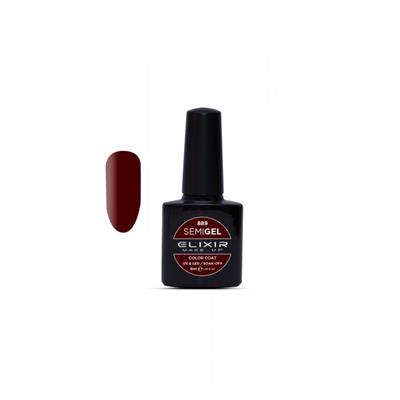 MARRON SEMI GEL COLOR 8 ML ELIXIR Nº 889