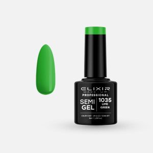 SEMI GEL COLOR 8 ML LIME GREEN Nº 1035 ELIXIR