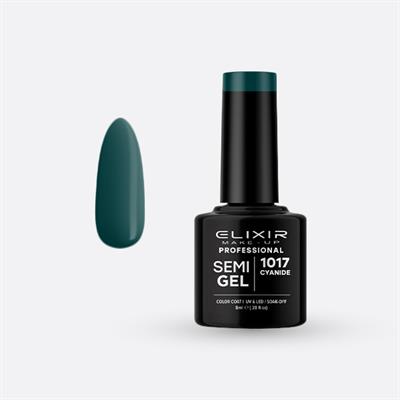 SEMI GEL COLOR 8 ML CYANIDE Nº 1017 ELIXIR