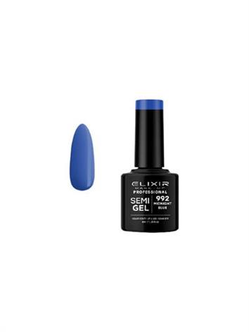 MIDNIGHT BLUE SEMI GEL COLOR 8 ML ELIXIR Nº 992