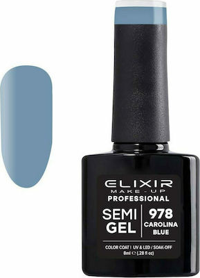 PRUSSIAN BLUE SEMI GEL COLOR 8 ML ELIXIR Nº 979