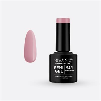 FLAMINGO SEMI GEL COLOR 8 ML ELIXIR Nº 924