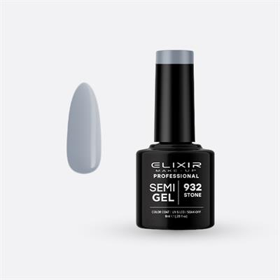 STONE SEMI GEL COLOR 8 ML ELIXIR Nº 932