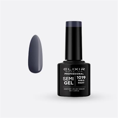 SEMI GEL COLOR 8 ML SABLE NIGHT Nº 1019 ELIXIR