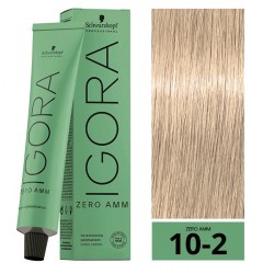 COLORACION PERMANENTE SIN AMONIACO IGORA ZERO AMM 10-2 60ML.
