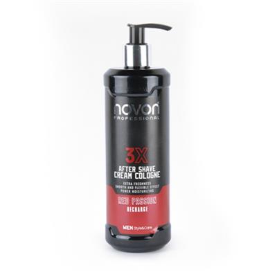 CREMA DE COLONIA PARA DESPUÉS DEL AFEITADO RED PASSION NOVON 400ML