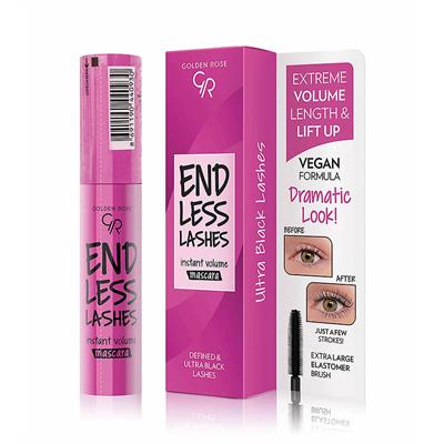 ENDLESS LASHES INSTANT VOLUME MASCARA VEGAN FORMULA GOLDEN ROSE