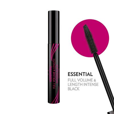 ESSENTIAL MASCARA FULL VOLUME & LENGTH INTENSE BLACK GOLDEN ROSE