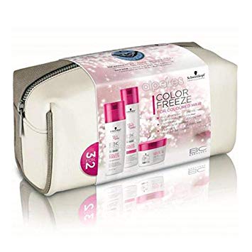 SCHWARZKOPF BC COLOR FREEZE PACK (CH/250ML + SPRAY/200ML + TREAT/200ML)
