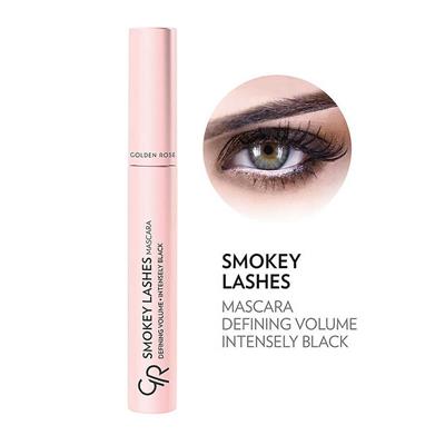 SMOKEY LASHES MASCARA DEFINING VOLUME-INTENSELY BLACK GOLDEN ROSE
