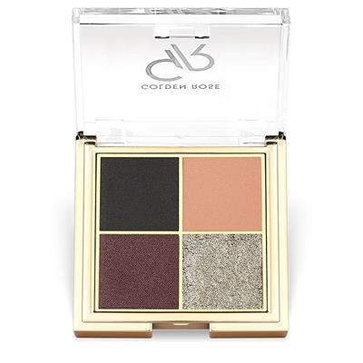 QUATRO EYESHADOW PALETTE 4X2 2g 001 GOLDEN ROSE