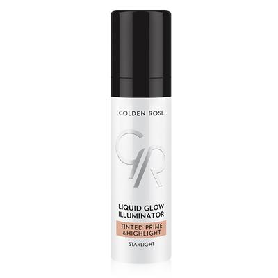 LIQUID GLOW ILUMINATOR/TINTED PRIME & HIGHLIGHT/STARLIGHT GOLDEN ROSE