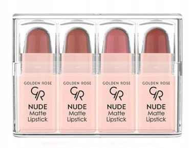 NUDE MATTE LIPSTICK (MINI) MIX GOLDEN ROSE
