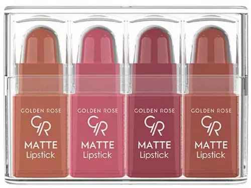 MATTE LIPSTICK (MINI) MIX GOLDEN ROSE