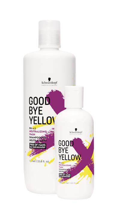 SCHWARZKOPF BYE YELLOW CHAMPÚ 300ML
