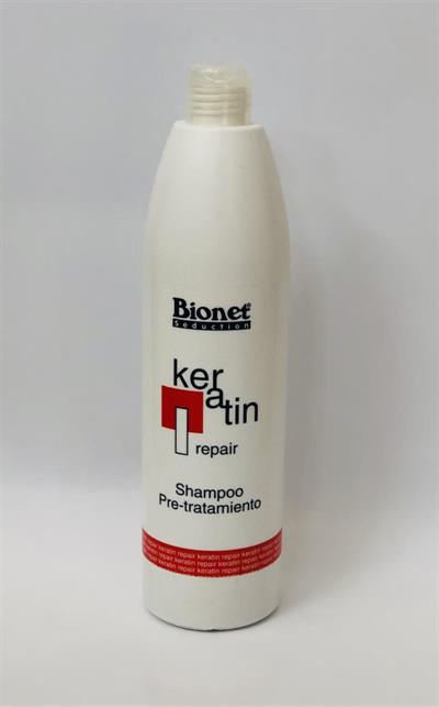 PRE - TRATAMIENTO REPARADOR CON KERATINA CHAMPÚ 500 ml