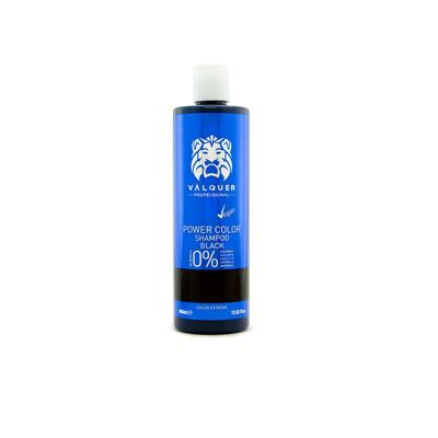 BLACK 0% POWER COLOR SHAMPOO VALQUER 400ML
